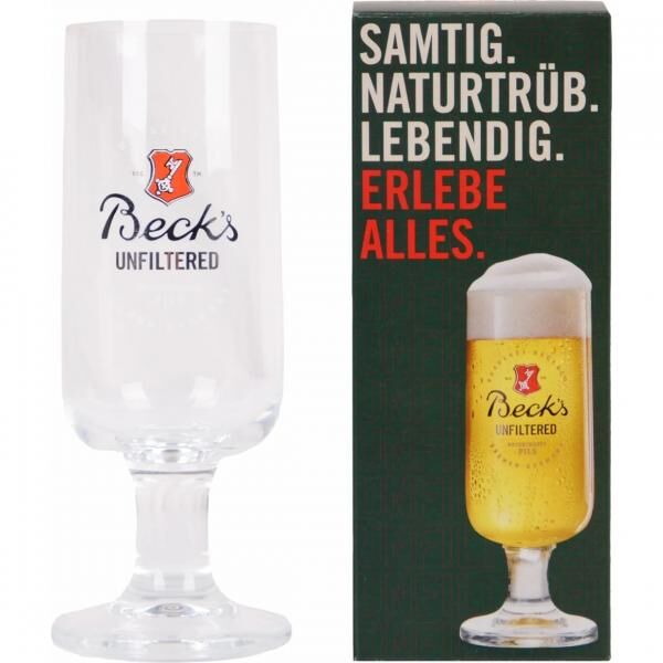 Becks Bierglas 300 ml