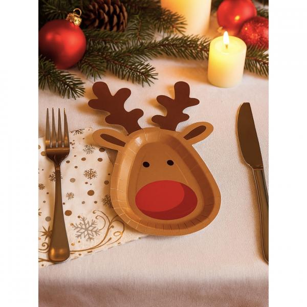 Einwegteller Holiday Papier 3 sortiert 3er Set