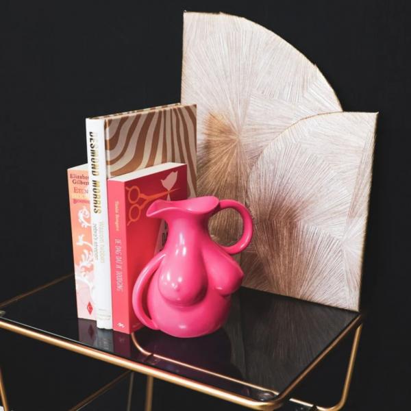 Housevitamin Vase Krug Brüste rosa 18 cm