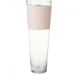 J-Line Vase Delph Glas hellrosa 70 cm
