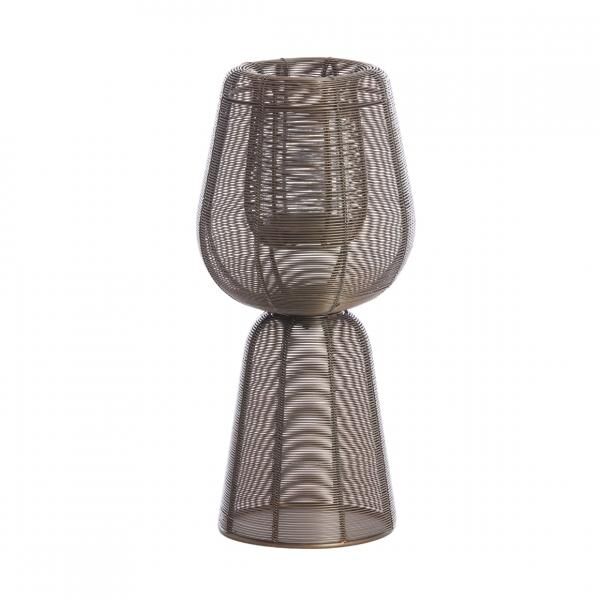 Light & Living Windlicht „Fellini“, antik-bronzefarben, 41 cm