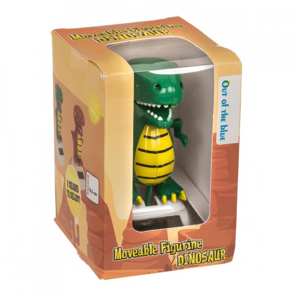 Out of the Blue – bewegliche Dinosaurierfigur, Solar, 10 cm, 2er-Set, sortiert
