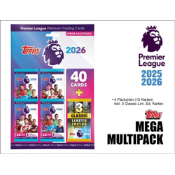 Premier League Trading Cards 2025/2026 - MEGA MULTIPACK (20.8.2025)