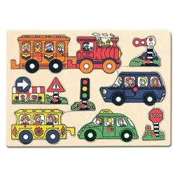 Bino & Mertens - Steckpuzzle, Verkehr