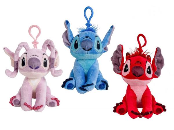 Disney Stitch 3D BagClip - 3-fach sortiert - 12 cm