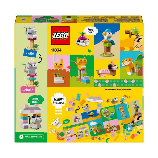 LEGO&reg; 11034 Classic - Kreative Tiere (450 Teile)