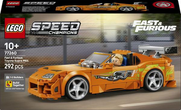 LEGO&reg; 77260 Speed Champions - The Fast and The Furious Toyota Supra MK4 (292 Teile)