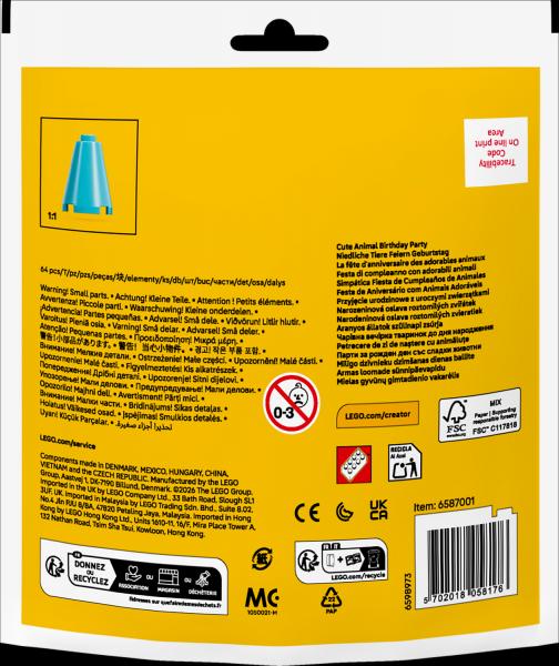 LEGO&reg; Creator 30715 - Niedliche Tiere Feiern Geburtstag - Recruitment Bags Polybeutel