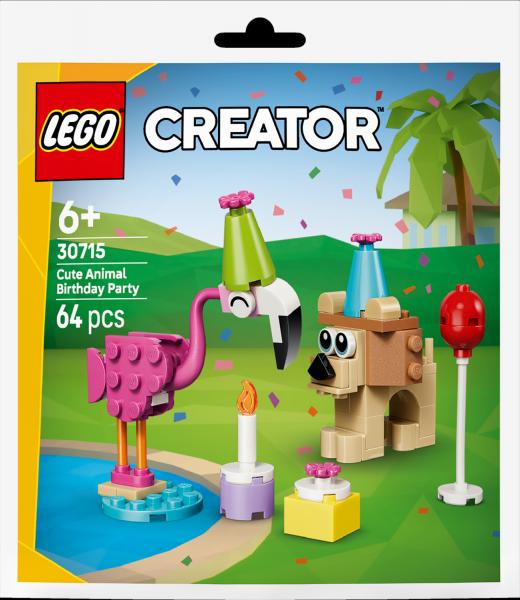 LEGO&reg; Creator 30715 - Niedliche Tiere Feiern Geburtstag - Recruitment Bags Polybeutel