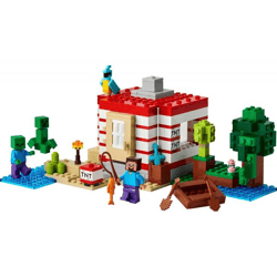 LEGO® Minecraft™ 21275 - The TNT Jungle House (287 pieces)