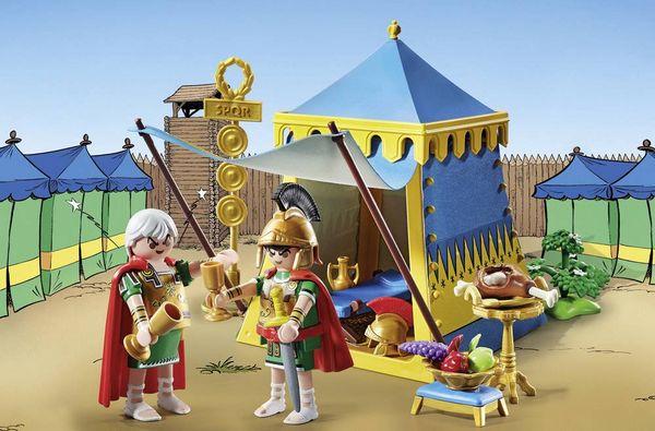 PLAYMOBIL&reg; 71015 - Asterix Anf&uuml;hrerzelt mit Gener&auml;len - Spielset