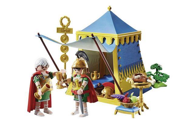 PLAYMOBIL&reg; 71015 - Asterix Anf&uuml;hrerzelt mit Gener&auml;len - Spielset