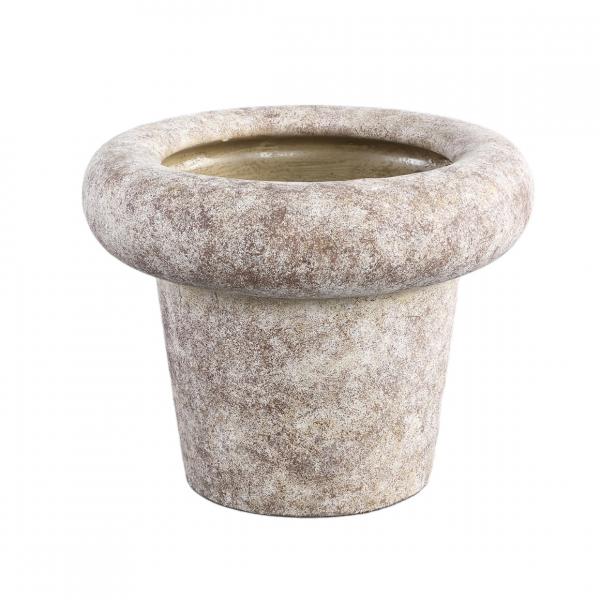 PTMD Blumentopf Relandi L grau 31 cm