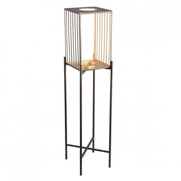 PTMD Windlicht auf Ständer Axin L gold 120 cm