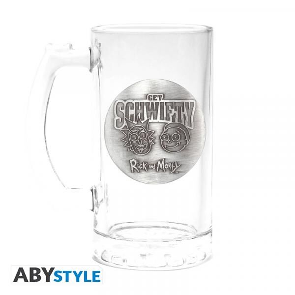 RICK AND MORTY - Tankard metal "Get Schwifty" - box&nbsp;