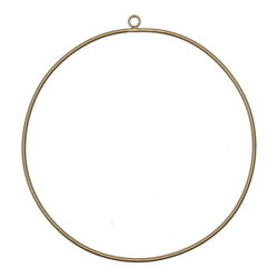 Ring zum Hängen DIY, gold, 25cmD