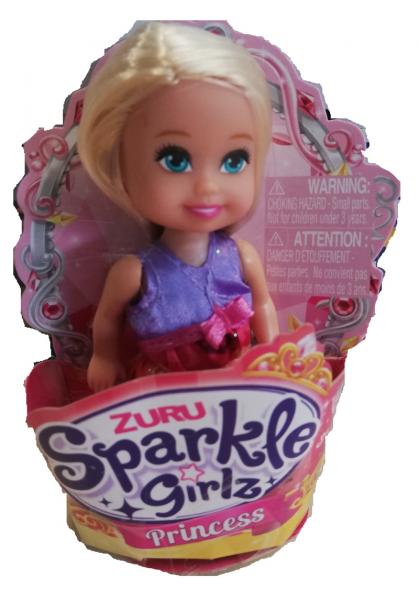 Zuru - Sparkle Girlz - Princess - Mini Spielfgur, 4-fach sortiert
