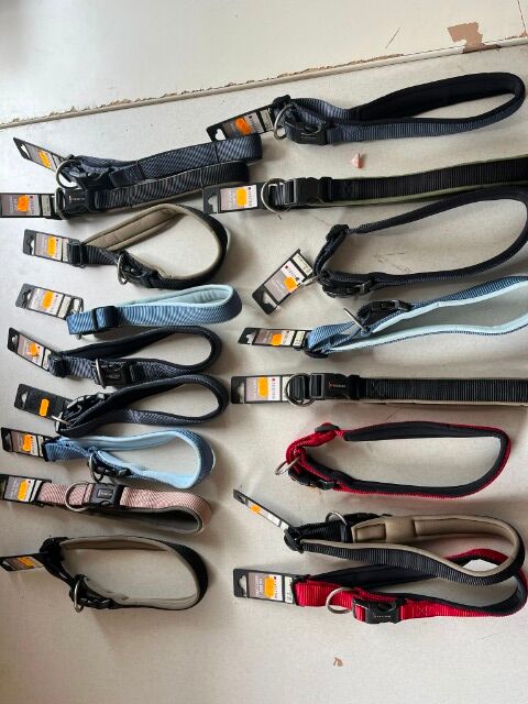 19x WOLTERS Professional Comfort Hundehalsband – Premium Neuware – Größen 7 & 8