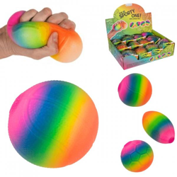 Out of the Blue Stressball Regenbogen 12 cm, 4er-Set, sortiert