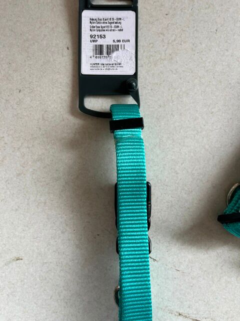 Restposten HUNTER Ecco Sport Hundegeschirre & Halsbänder – 14 Teile – Neuware