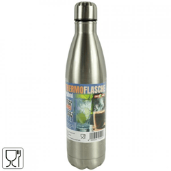 Telewelt Thermosflasche, grau, 750 ml