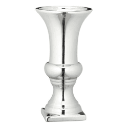 Floor vase, silver, large, approx. 30 cm high