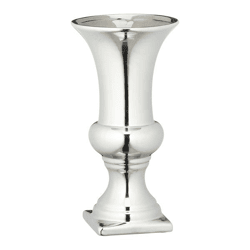 Floor vase, silver, small, approx. 25cmH