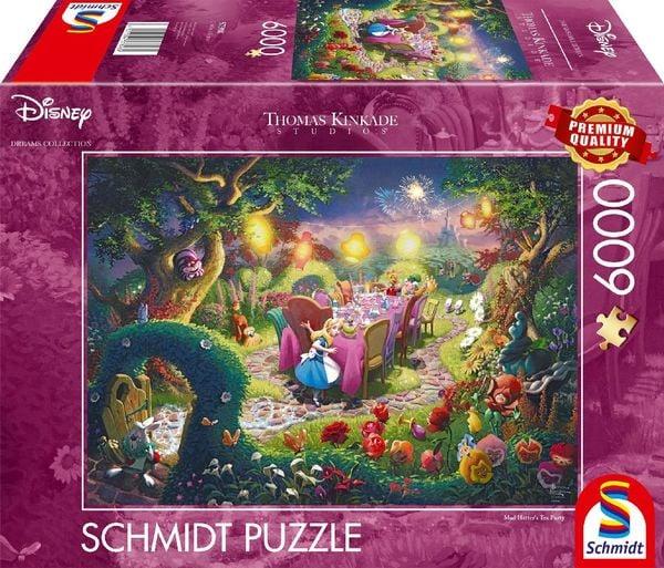 Disney - Mad Hatter&rsquo;s Tea Party, 6000 Teile - Puzzle