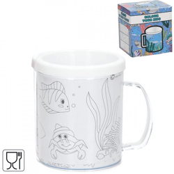 Color your own cup sea creatures 250 ml