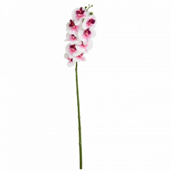 Künstliche Blume Phalaenopsis weiß/rosa 86 cm