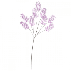 Künstliches Palmenblatt lila 150 cm