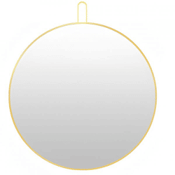 Len-Fra wall mirror Cleveland gold 80 x 95 cm