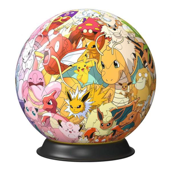 Pok&eacute;mon Kanto Region - 3D Puzzle 72 Teile
