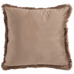 PTMD kussen Nous velvet taupe 60 x 60 cm