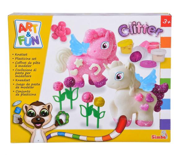Simba - 106326016 - Art & Fun Knetset Einhorn