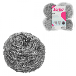 Sorbo pan sponge stainless steel set of 4