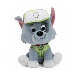 Spin Master 48316 - Paw Patrol plush figure Rocky, 15cm