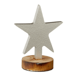 Star on foot, approx. 11cmH