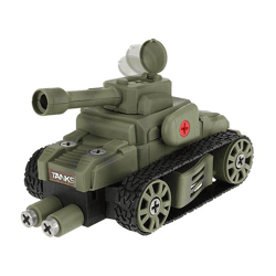 Toi Toys 15111A - ARMY - Military tank, building set