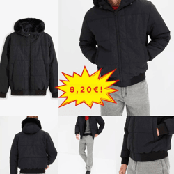 9,20 €/Stk. Stock Herrenjacken mit Kapuze, Kat. A, Größen 48–58, Herbst/Winter/Frühling, deutsche Kataloge, ab 100 Stück