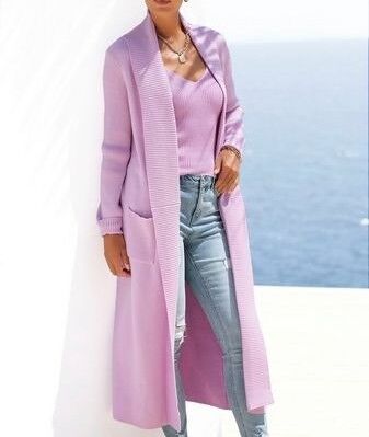  Damen Strickjacke-Mantel von Lascana