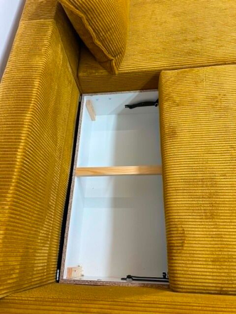 Ecksofa Cord Lemo L oder U form