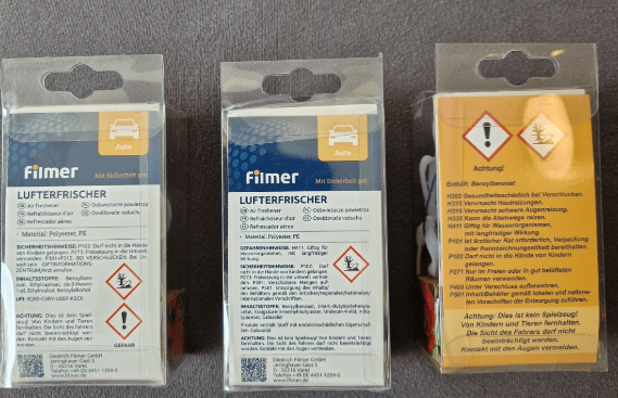Lufterfrischer von FILMER, nagelneu