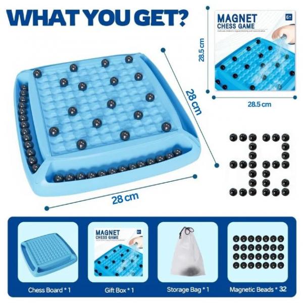 MagneMine – Magnetisches Strategiespiel – Für die ganze Familie | Ideal für unterwegs