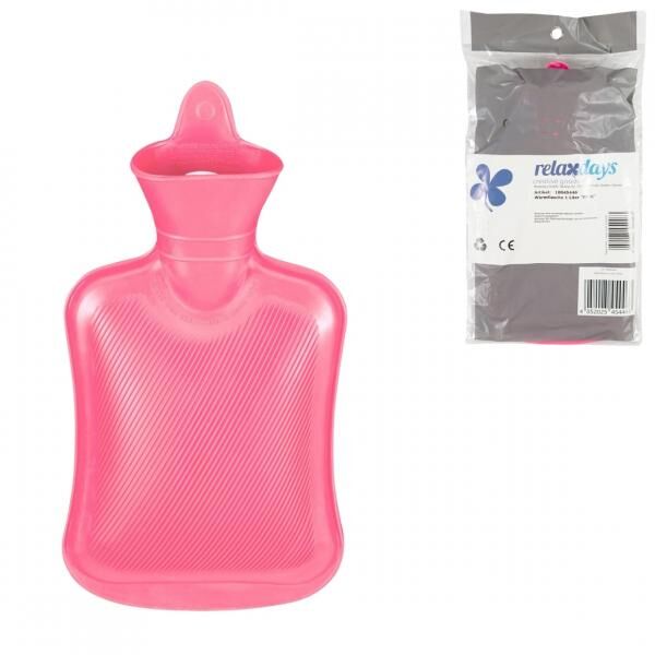 Relaxdays Heißwasserkanne rosa 1 L