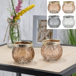 Tealight holder, 4/s, 6.5x6.5cm