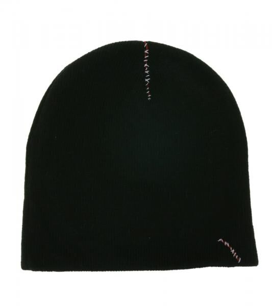 Bleeding Through Beanie kuschelige M&uuml;tze stylische Strick-Beanie Fan-Artikel KC109495BTH Schwarz