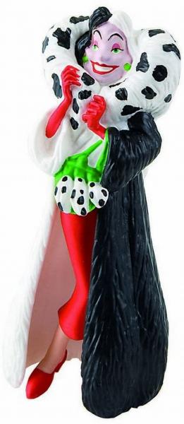 Bullyland 12512 - 101 Dalmatiner Spielfigur Cruella de Vil, 10cm