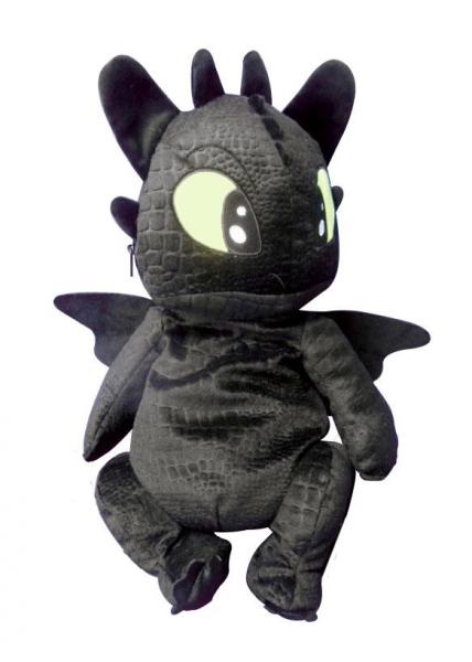 Drachenz&auml;hmen leicht gemacht - Pl&uuml;sch-Rucksack, Toothless