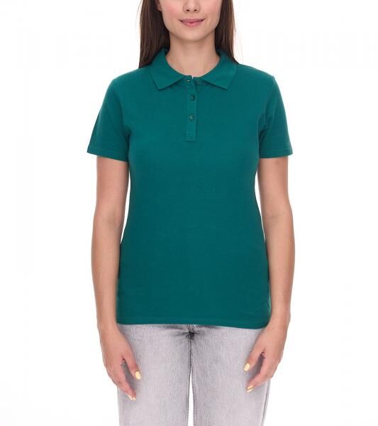 ELEVATE Helios Damen Polo-Shirt Baumwolle Polo-Hemd Pique-Strick 180 g/m&sup2; 3810760 Forest Dunkel-Gr&uuml;n